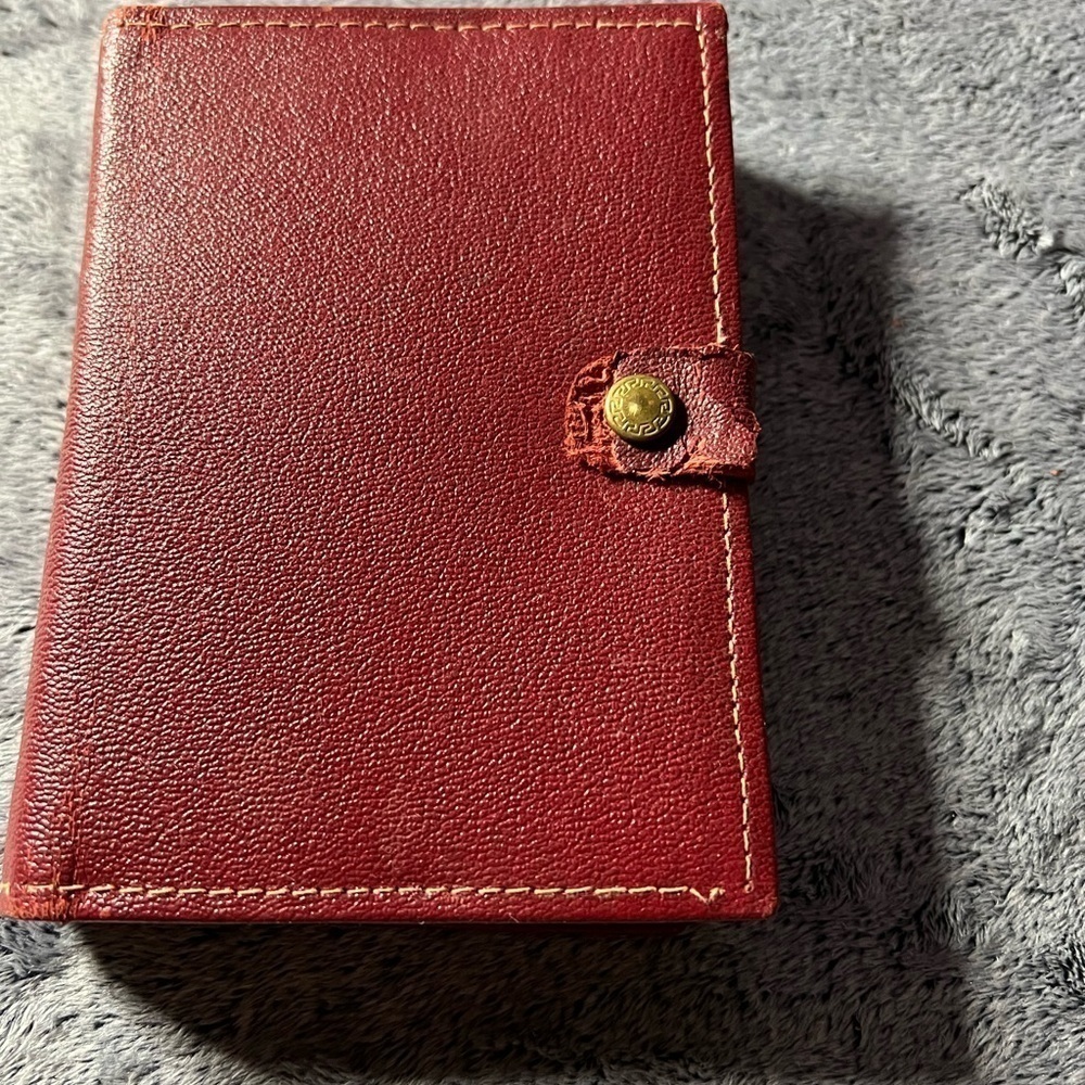 Vintage STANCRAFT Bridge Cards Travel Set Leather Case - Picture 5 of 10